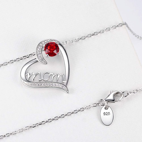 ❤️ Love Heart Sterling Silver Pendant - Picture 4 of 7